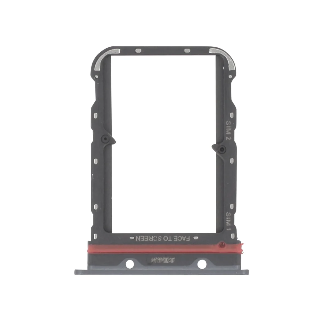 Gaveta do Cartão SIM Preta para Xiaomi Mi Note 10 / Mi Note 10 Pro