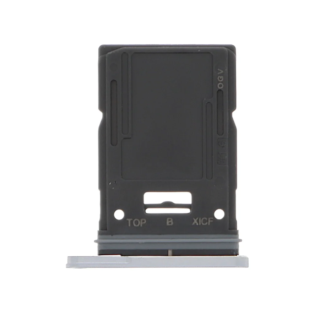 Gaveta Micro SD / Bandeja cartão SIM para Samsung Galaxy Tab S11 (X730/X736) - Prateado (SERVICE PACK)