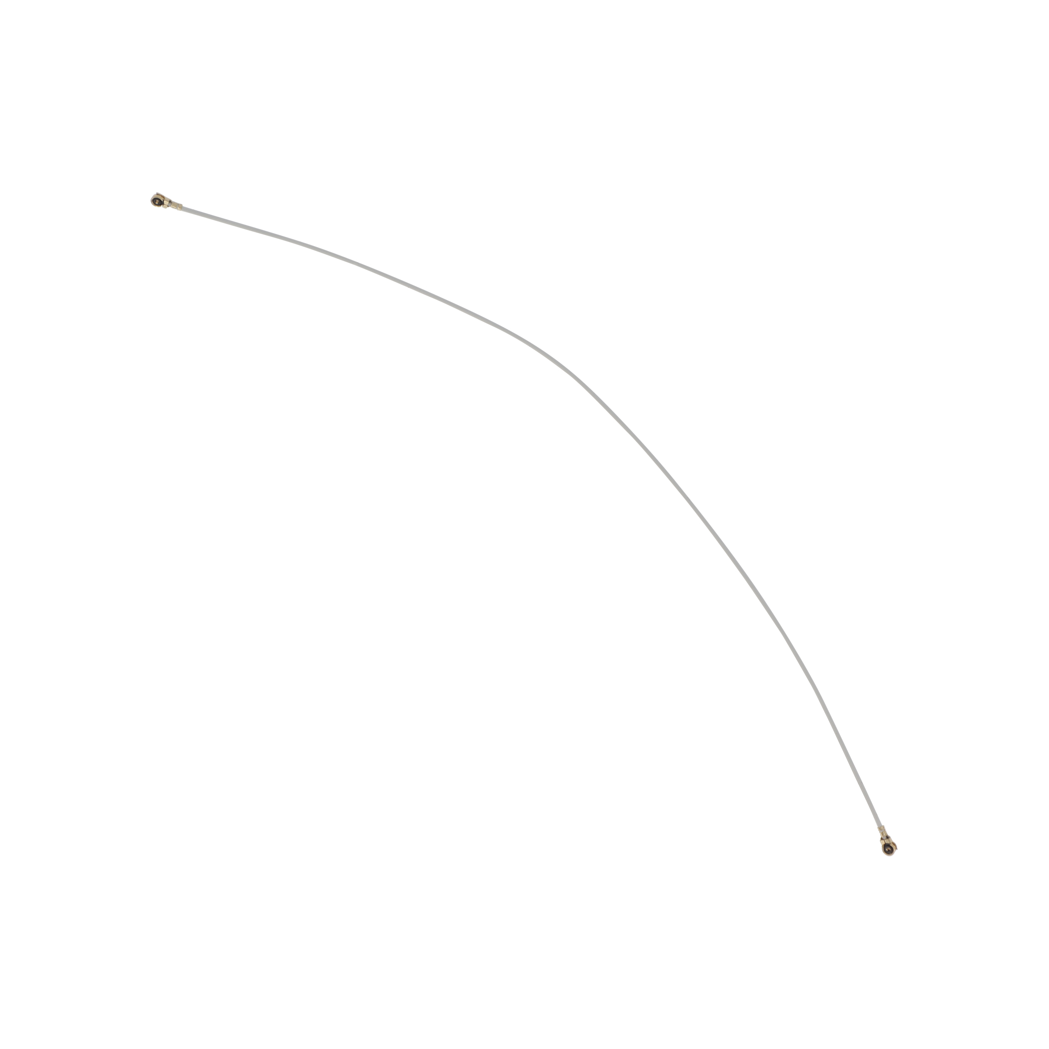 gh39-02105a-0000_1 Cabo coaxial 142,5 mm branco para Samsung Galaxy A72 / Galaxy Tab S11 Ultra (SERVICE PACK) - Image 1