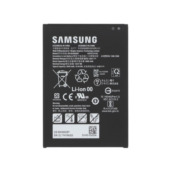 Bateria para Samsung Galaxy Tab Active5 5G (X300/X306B) (SERVICE PACK)