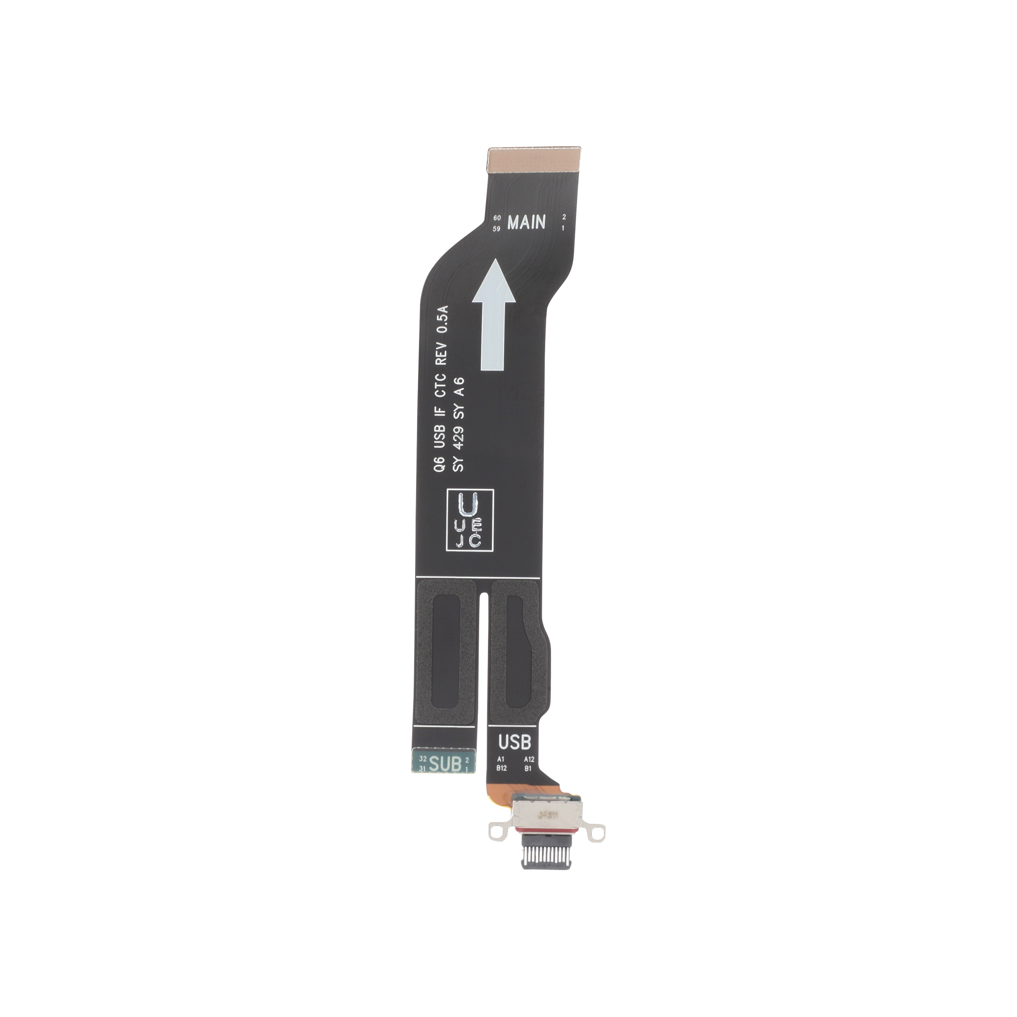 gh59-15765a-0000 Flex do Conector de Carga para Samsung Galaxy Z Fold6 (F956B) (SERVICE PACK) - Image 1