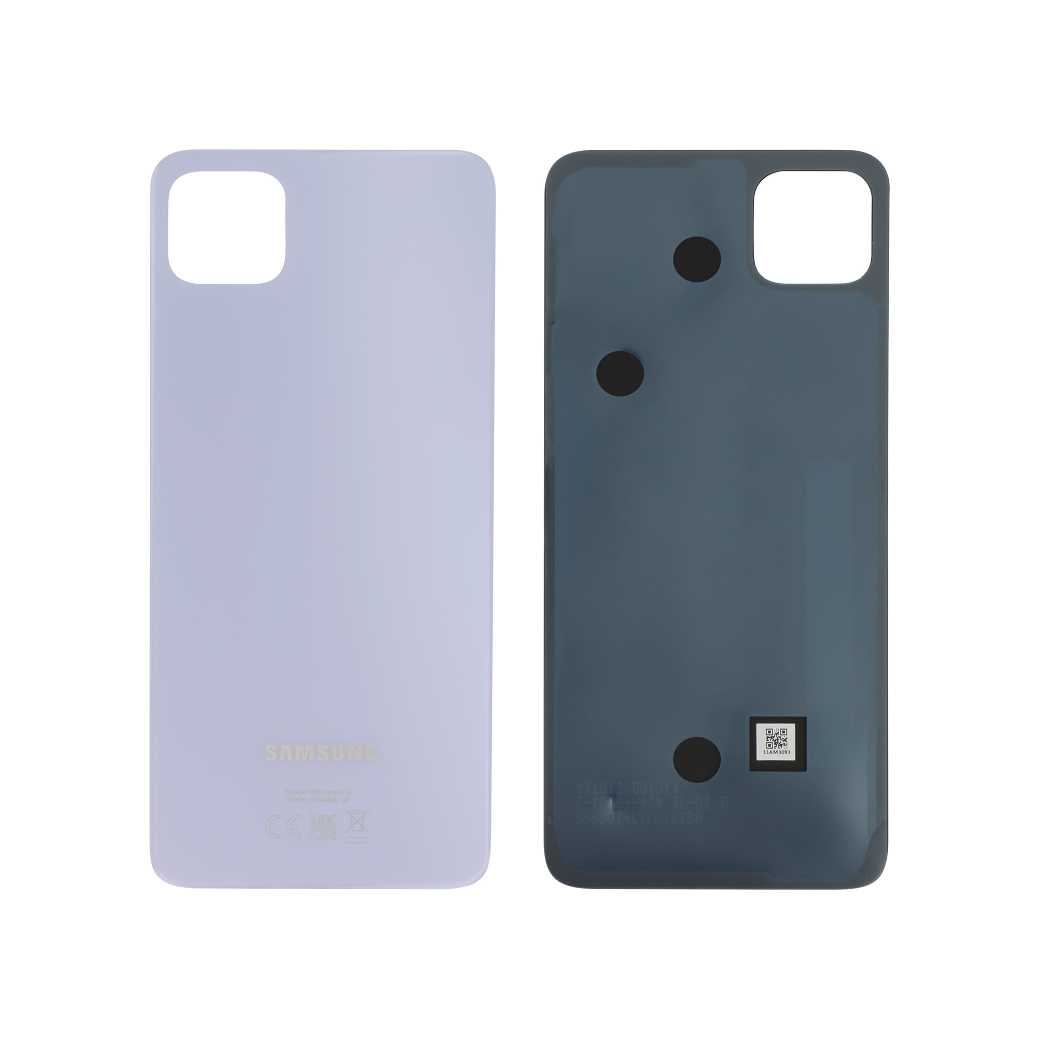 gh81-21071a-0000_1 Tampa Traseira para Samsung Galaxy A22 5G (A226B) Roxa (SERVICE PACK) - Image 1
