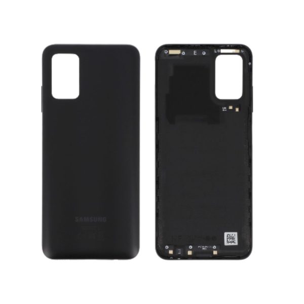 Tampa Traseira para Samsung Galaxy A03s (A037G) - Preta (SERVICE PACK)