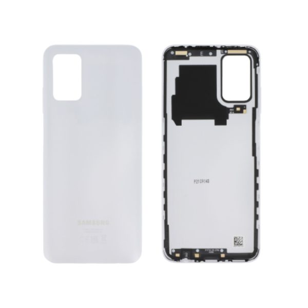 Tampa Traseira para Samsung Galaxy A03s (A037G) Branca (SERVICE PACK)