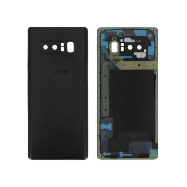 Tampa Traseira Preta para Samsung Galaxy Note 8 (N950F) (SERVICE PACK)