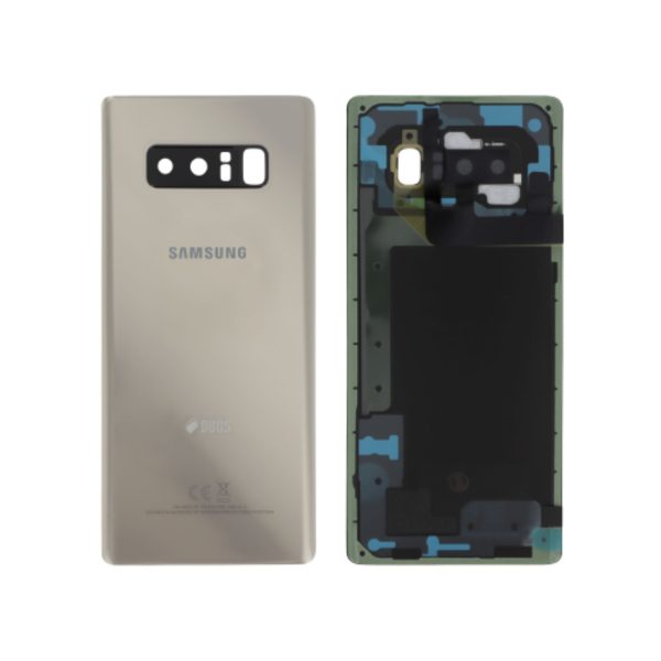 Tampa Traseira Dourada para Samsung Galaxy Note 8 (N950F) (SERVICE PACK)