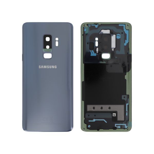 Tampa Traseira para Samsung Galaxy S9+ (G965F) Azul Coral (SERVICE PACK)