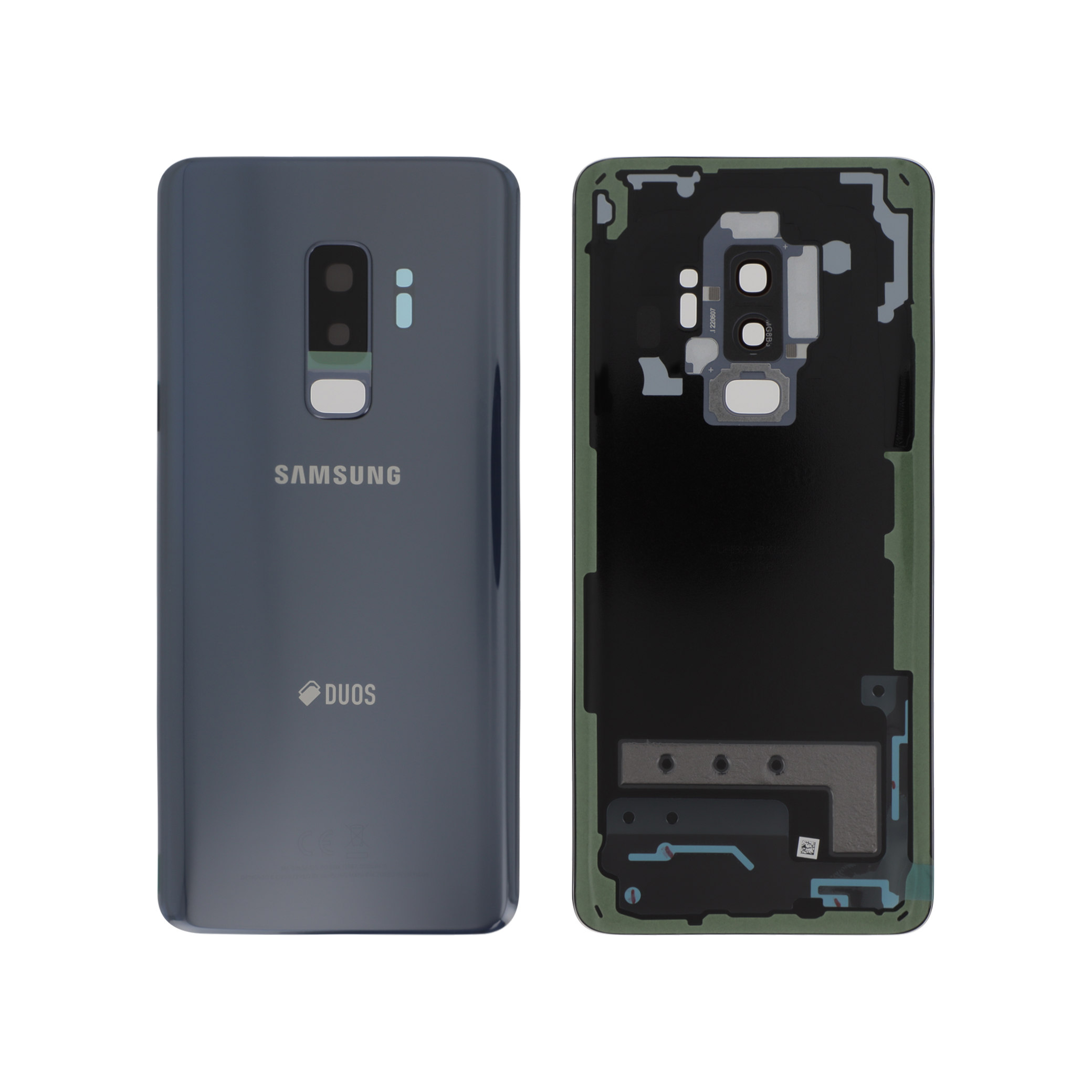 gh82-15660d-0000_1 Tampa Traseira para Samsung Galaxy S9+ Duos (G965F) Azul Coral (SERVICE PACK) - Image 1
