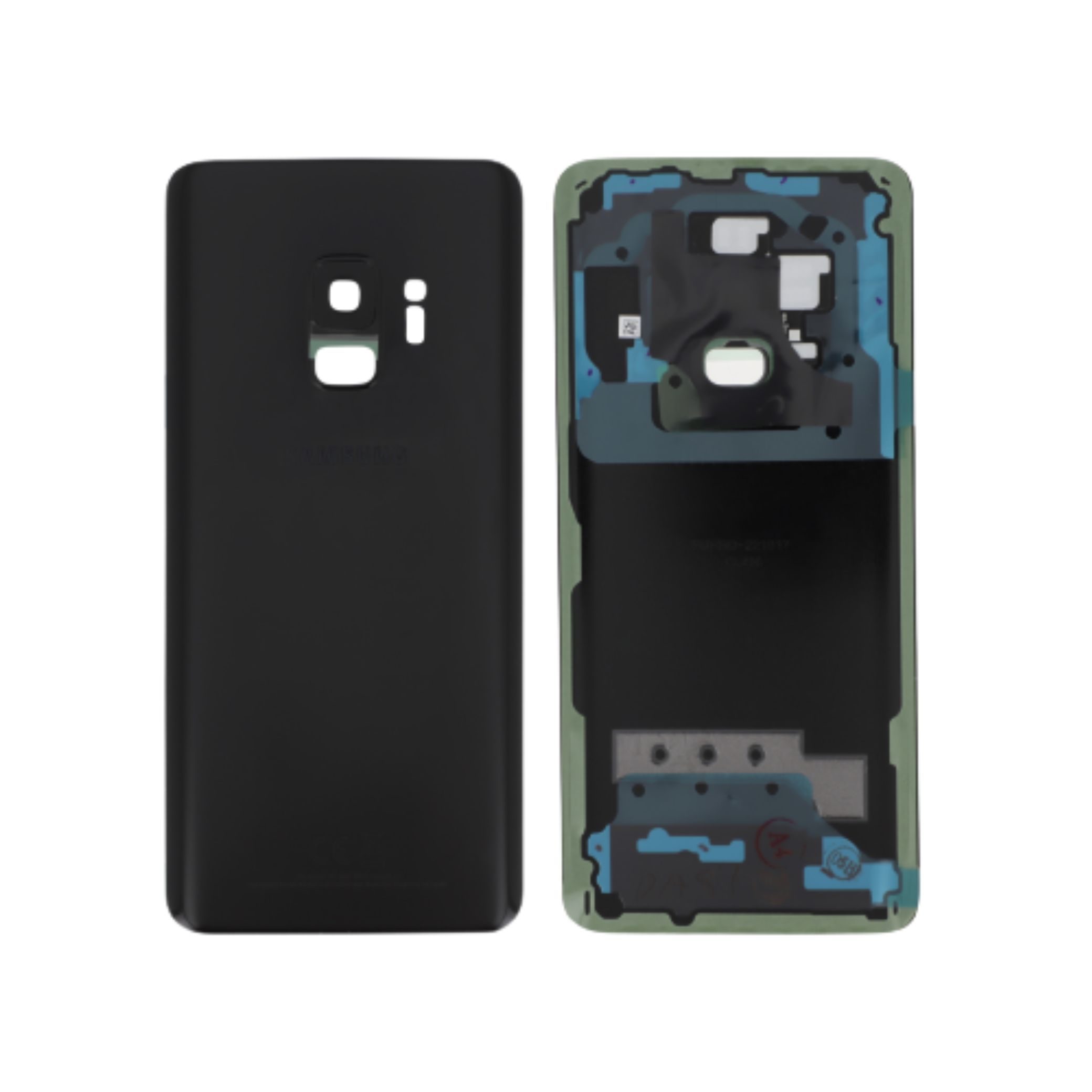 xr:d:DAFkkpWPD24:19,j:5829175885202587448,t:23060113 Tampa Traseira para Samsung Galaxy S9 (G960F) Preta Carbono (SERVICE PACK) - Image 1