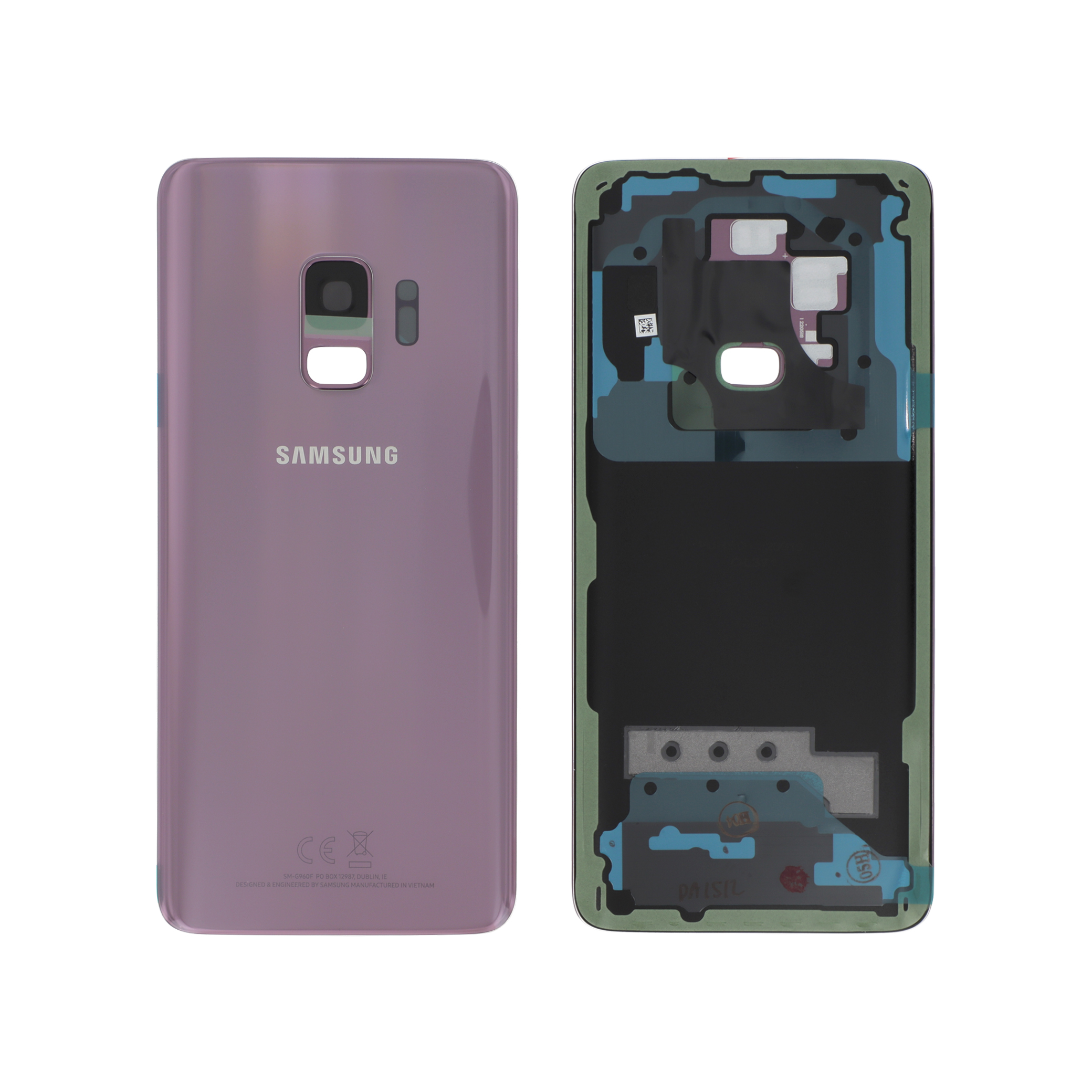 gh82-15865b-0000_2 Tampa Traseira para Samsung Galaxy S9 Ultra Roxa (SERVICE PACK) - Image 1