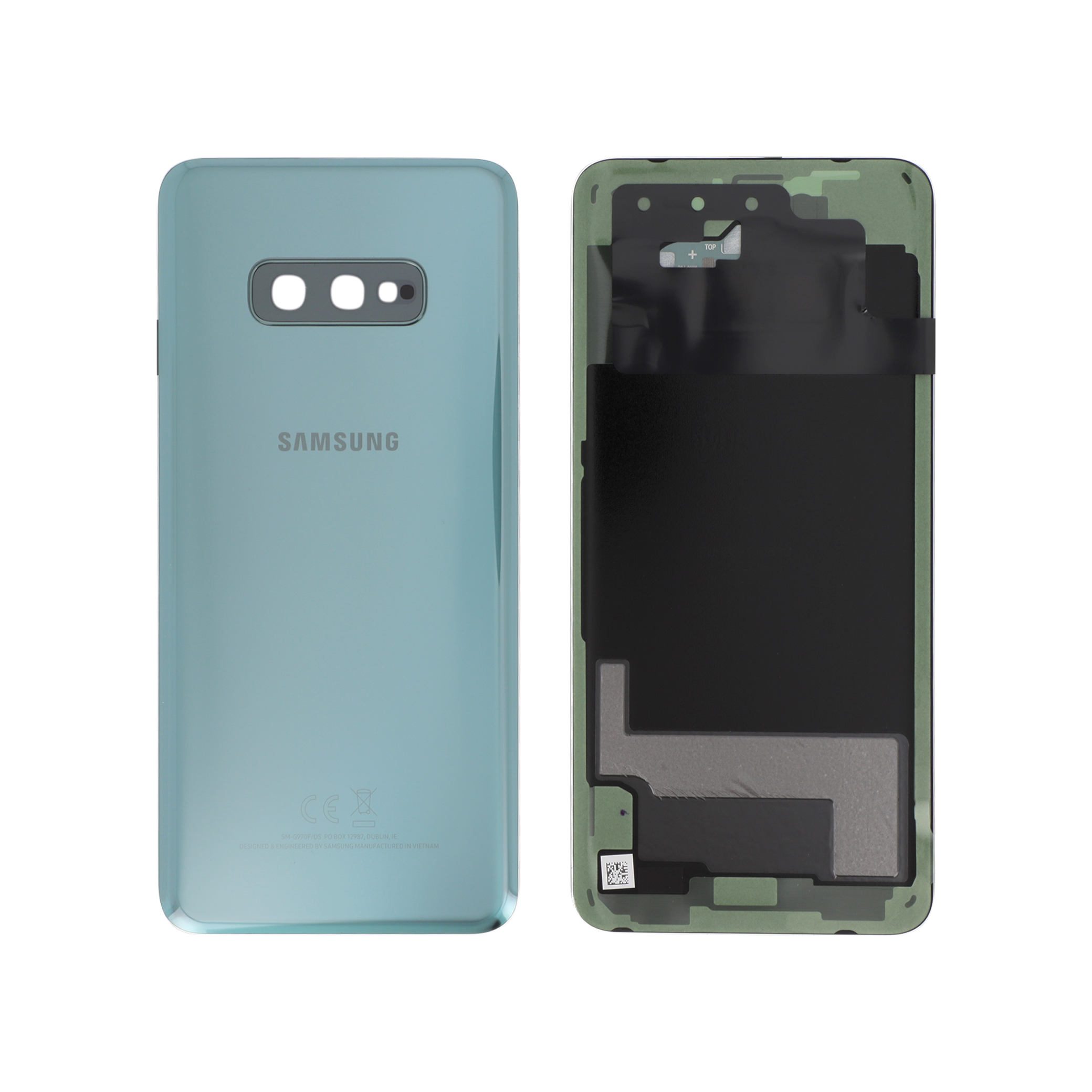 gh82-18452e-0000_2 Tampa Traseira para Samsung Galaxy S10e (G970F) Verde (SERVICE PACK) - Image 1