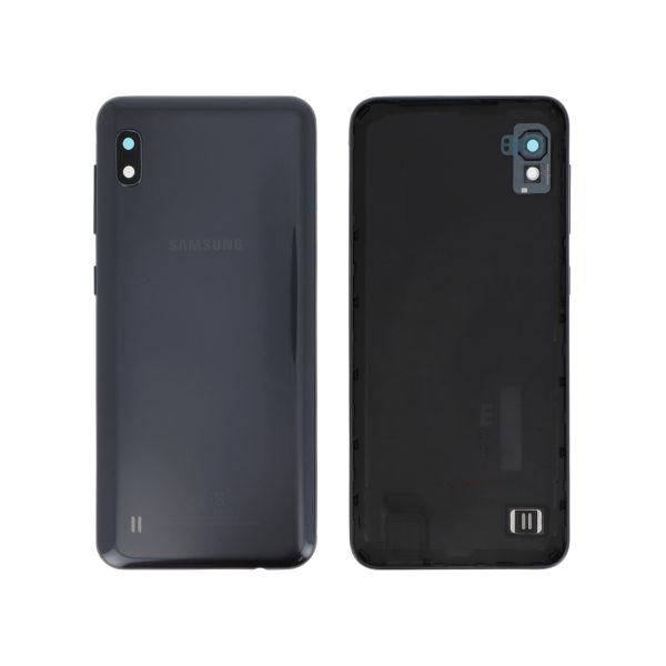 Tampa Traseira Preta para Samsung Galaxy A10 (A105FN) (SERVICE PACK)