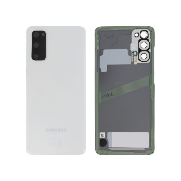 Tampa Traseira para Samsung Galaxy S20/S20 5G Branca (SERVICE PACK)