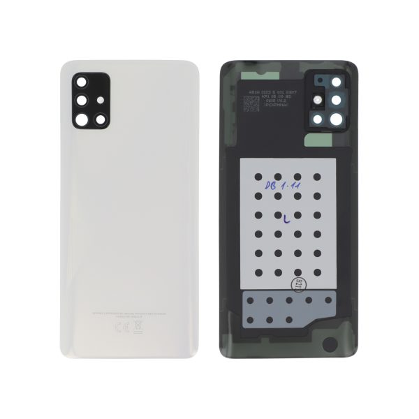 Tampa Traseira para Samsung Galaxy A51 (A515F) — Branca (SERVICE PACK)