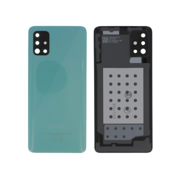 Tampa Traseira Azul para Samsung Galaxy A51 (A515F) (SERVICE PACK)