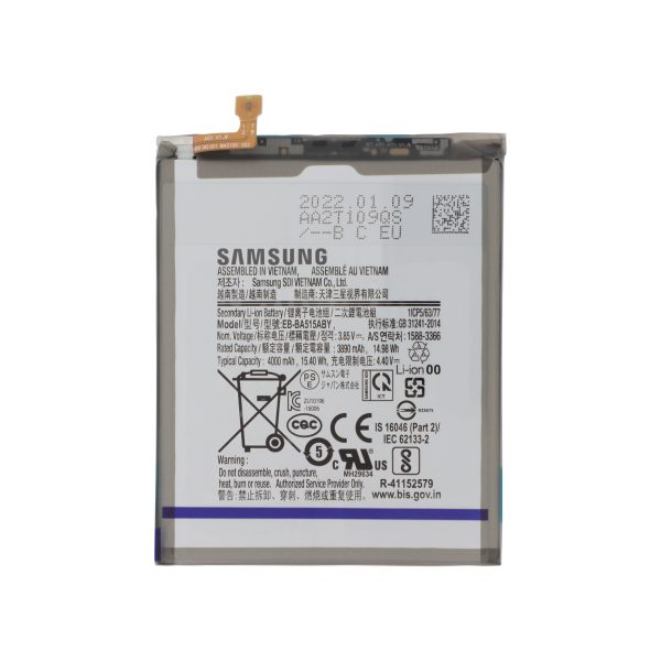 Bateria para Samsung Galaxy A51 EB-BA515ABY (SERVICE PACK)