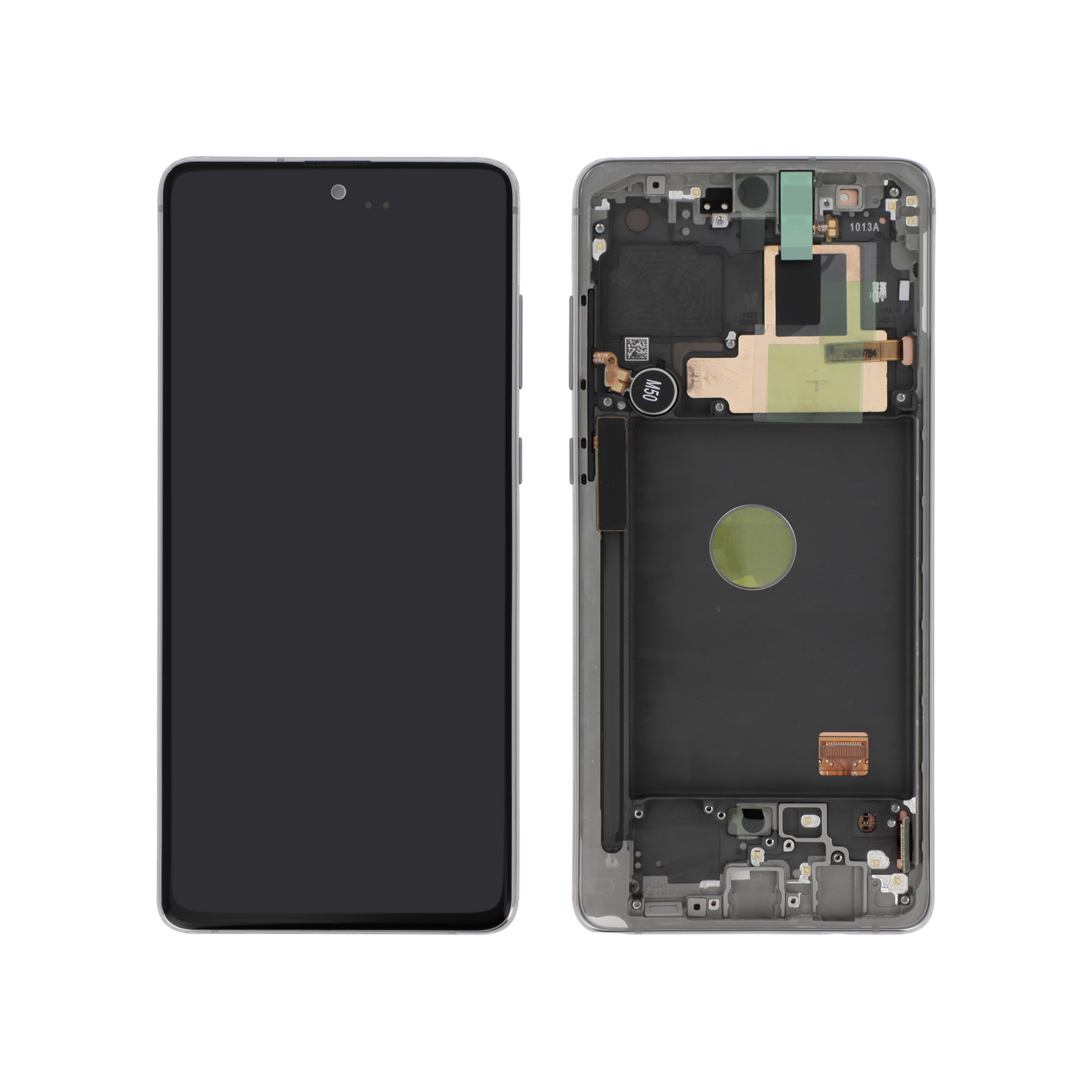 gh82-22055b-0000_1 Ecrã Display prateado para Samsung Galaxy Note 10 Lite (N770F) (SERVICE PACK) - Image 1