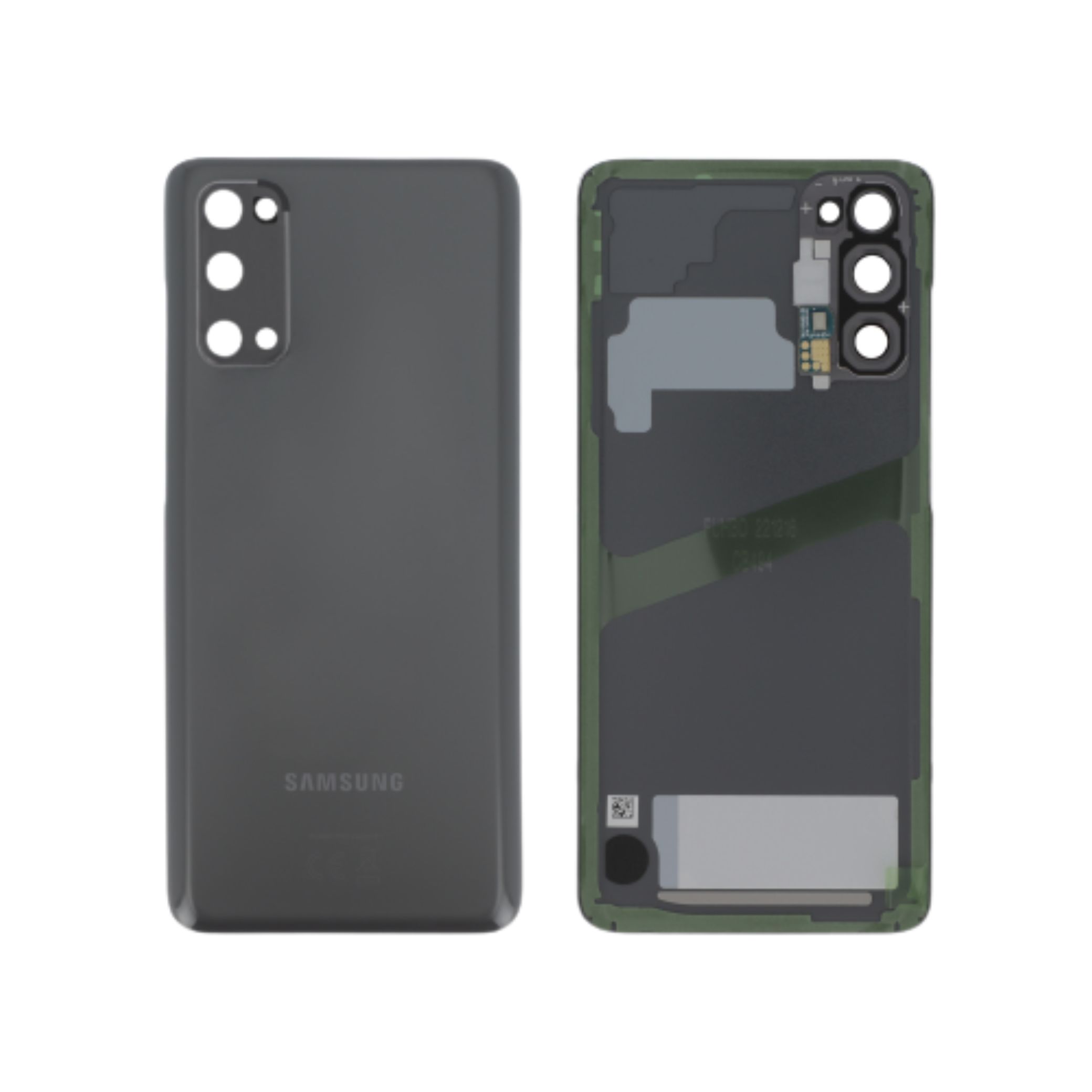 xr:d:DAFlIDemwoo:15,j:4667247786535857611,t:23060710 Tampa Traseira para Samsung Galaxy S20 / S20 5G Cinzenta (SERVICE PACK) - Image 1