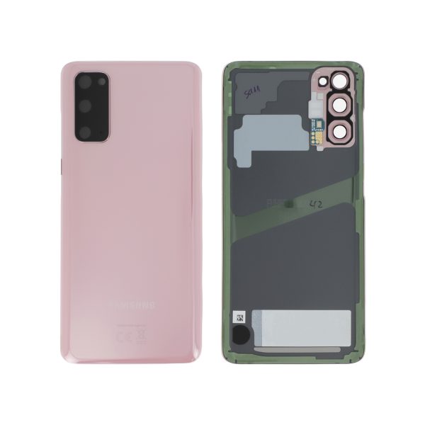 Tampa Traseira para Samsung Galaxy S20 / S20 5G Rosa (SERVICE PACK)