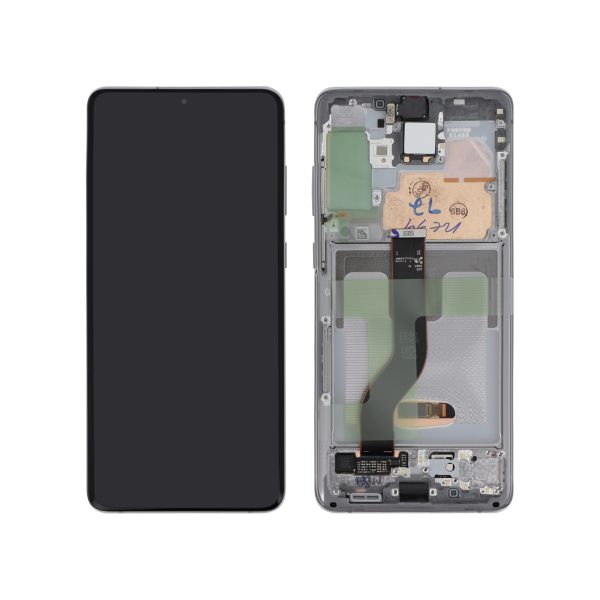 Ecrã Display Cinzento para Samsung Galaxy S20+ (G985F/G986B) (SERVICE PACK)