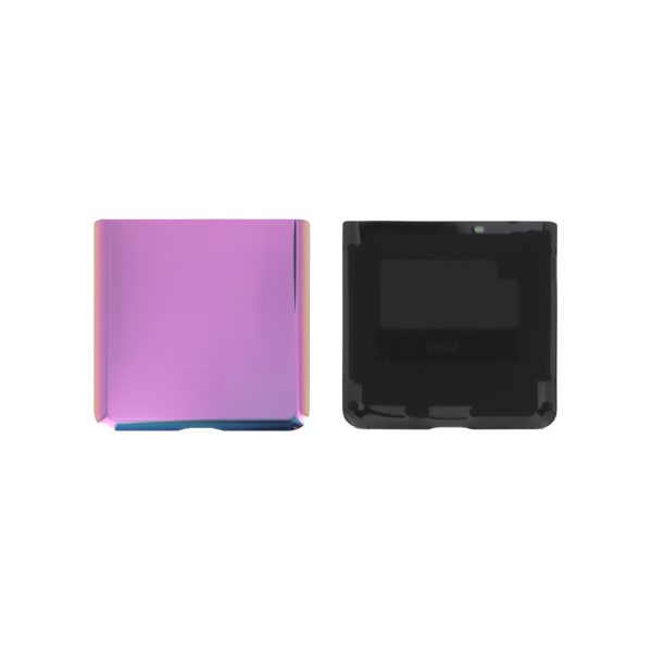 Tampa Traseira Roxa para Samsung Galaxy Z Flip (F700F) (SERVICE PACK)