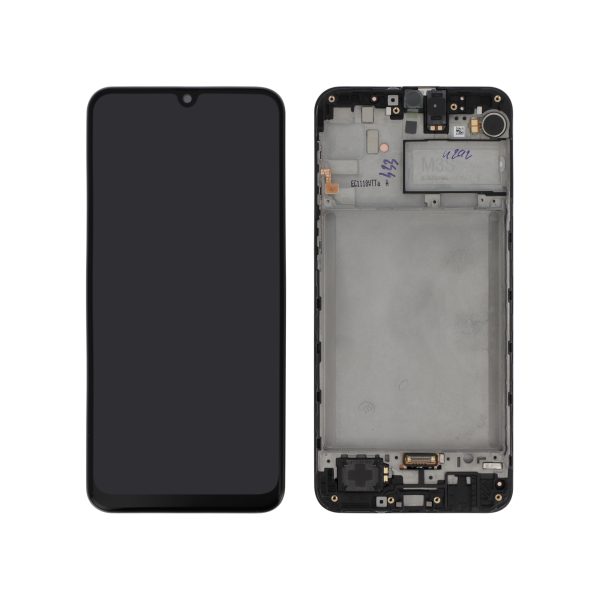 Ecrã Display para Samsung Galaxy M21 (M215F) Preto (SERVICE PACK)