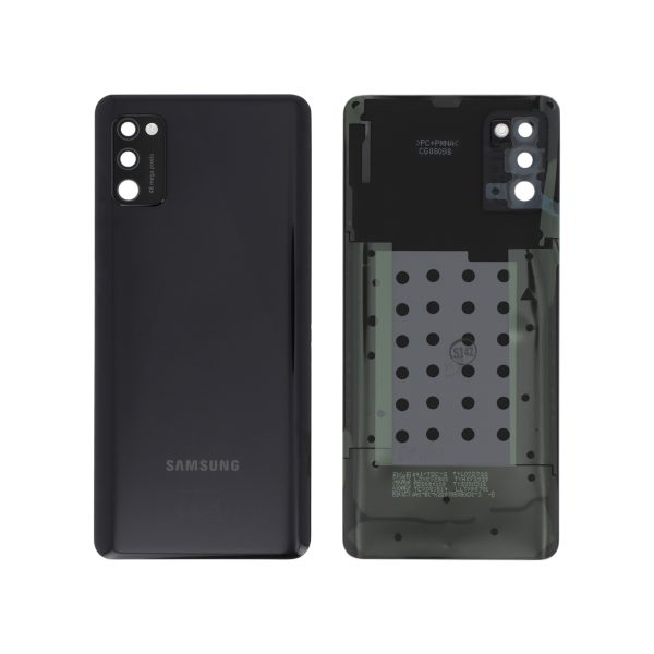 Tampa Traseira para Samsung Galaxy A41 (A415F) - Preta (SERVICE PACK)