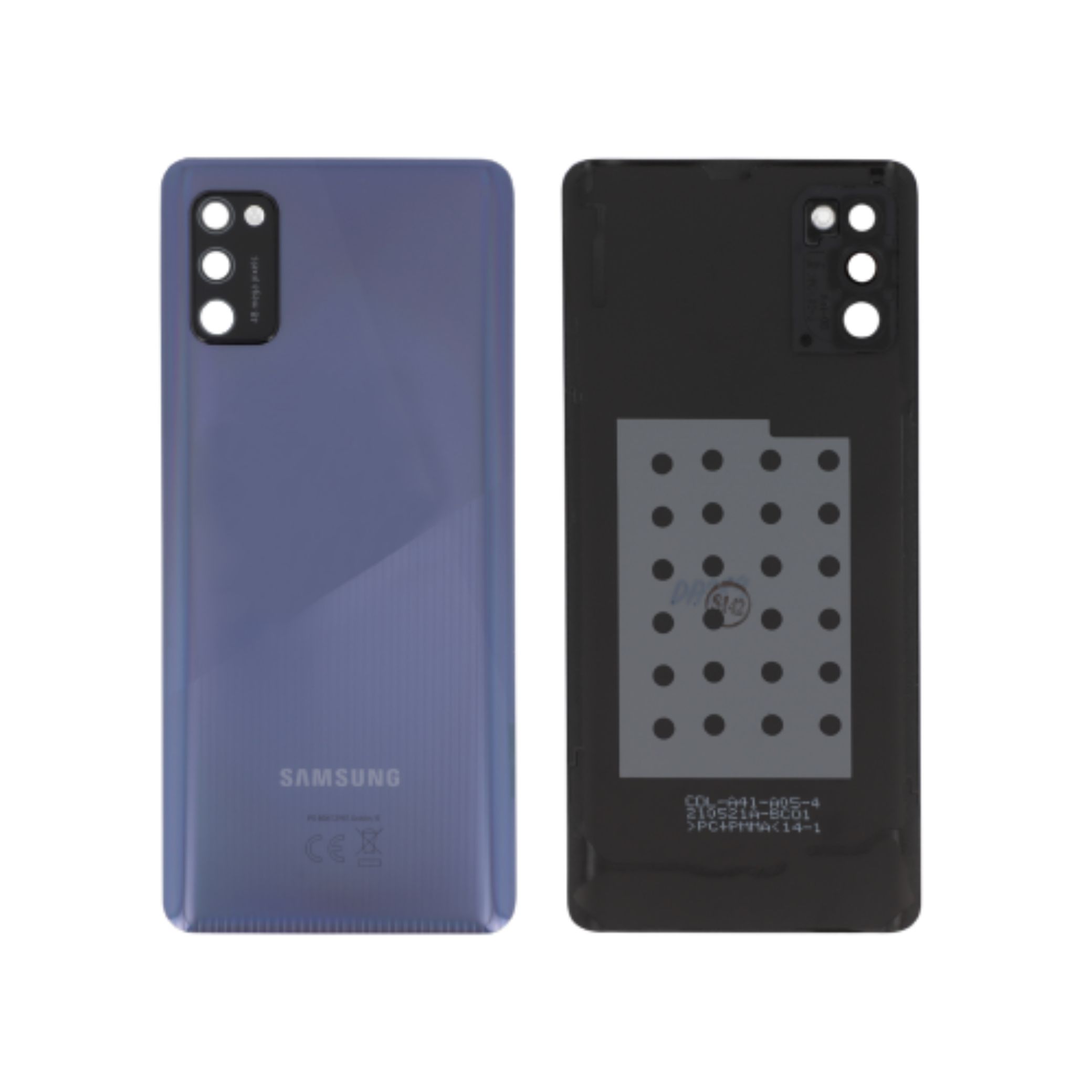 xr:d:DAFlIDemwoo:15,j:4667247786535857611,t:23060710 Tampa Traseira para Samsung Galaxy A41 (A415F) Azul (SERVICE PACK) - Image 1