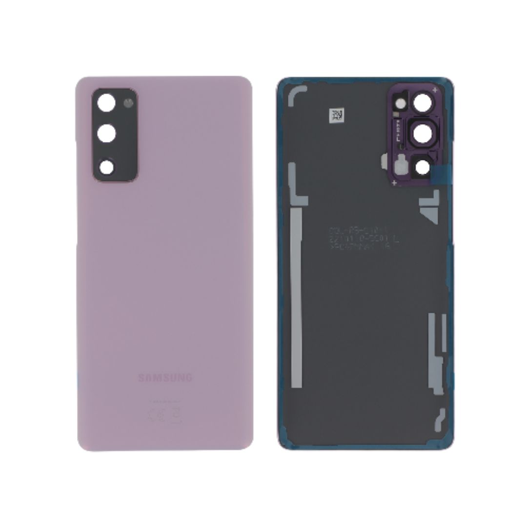 xr:d:DAFicRLCJfY:7,j:4329739248,t:23050917 Tampa Traseira Lavanda para Samsung Galaxy S20 FE (G780/781) (SERVICE PACK) - Image 1