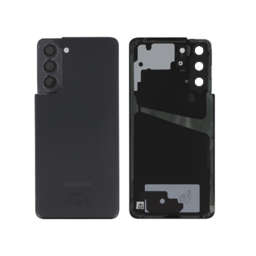 xr:d:DAFicRLCJfY:7,j:4329739248,t:23050917 Tampa Traseira para Samsung Galaxy S21 5G (G991B) Cinzenta (SERVICE PACK) - Image 1