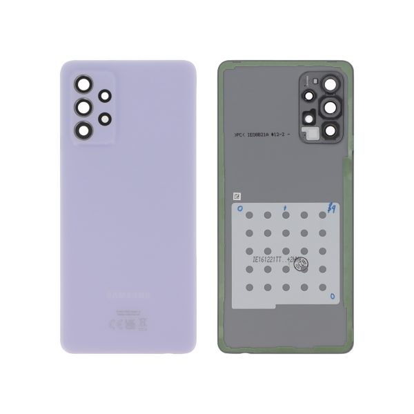 Tampa Traseira para Samsung Galaxy A72 (A725F) (Roxa) (SERVICE PACK)