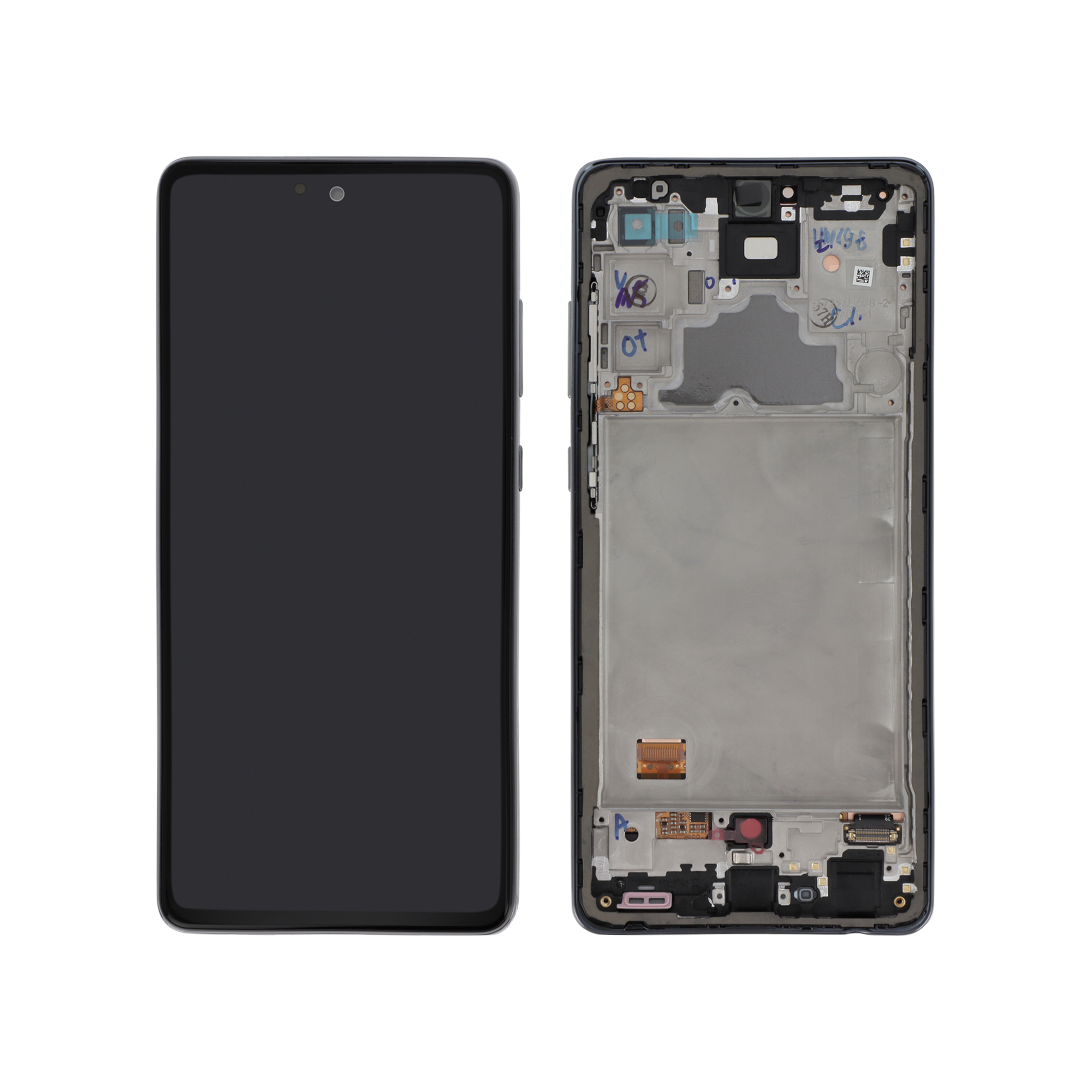 gh82-25460a-0000_1 Ecrã Display Preto para Samsung Galaxy A72 (A725F) (SERVICE PACK) - Image 1