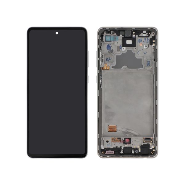 Ecrã Display Branco para Samsung Galaxy A72 (A725F) (SERVICE PACK)
