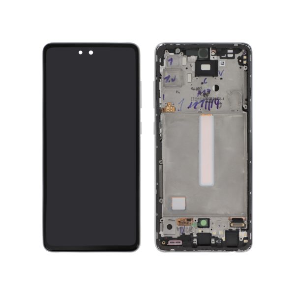 Ecrã Display Branco para Samsung Galaxy A52 4G/5G (A525F/A526B) (SERVICE PACK)