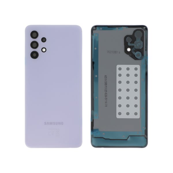 Tampa Traseira Roxa para Samsung Galaxy A32 4G (A325F) (SERVICE PACK)