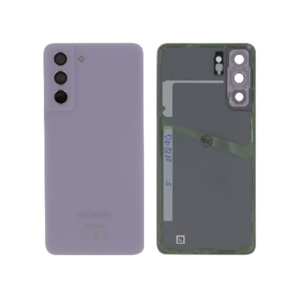 Tampa Traseira Lavanda para Samsung Galaxy S21 FE (G990) (SERVICE PACK)