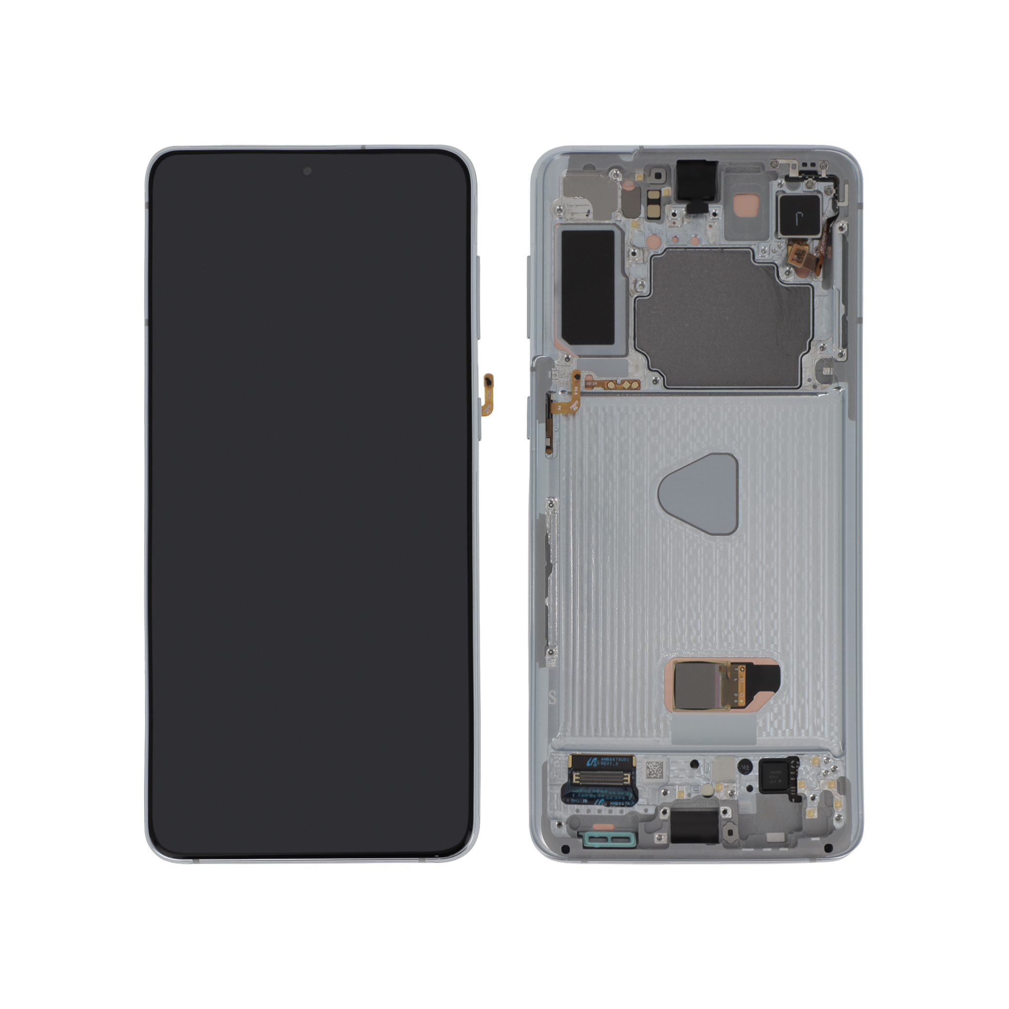 gh82-27267c-0000_2 Ecrã Display Prateado para Samsung Galaxy S21+ 5G (G996B) (SERVICE PACK) - Image 1