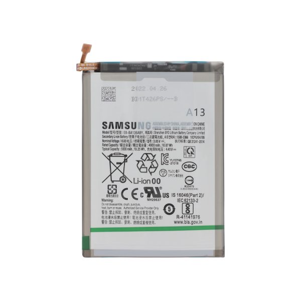 Bateria para Samsung Galaxy A13 5G (A136B) - EB-BA136ABY (SERVICE PACK)