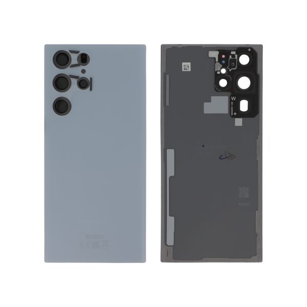 Tampa Traseira Azul para Samsung Galaxy S22 Ultra (S908) (SERVICE PACK)