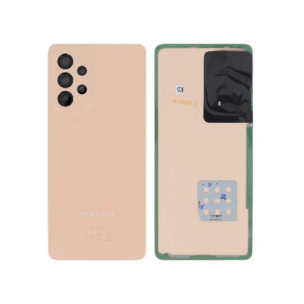 Tampa Traseira para Samsung Galaxy A53 5G (A536B) Laranja (SERVICE PACK)