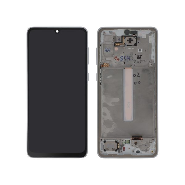 Ecrã Display Branco para Samsung Galaxy A33 5G (A336B) (SERVICE PACK)
