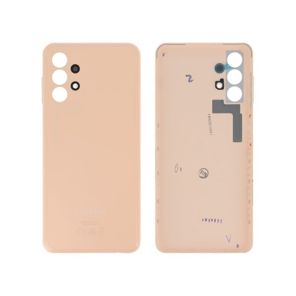 Tampa Traseira Pêssego para Samsung Galaxy A13 4G (A135F) (SERVICE PACK)
