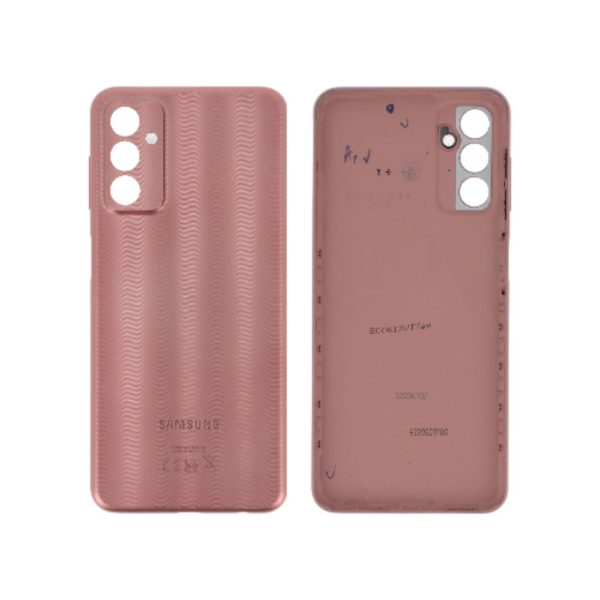 Tampa Traseira Laranja para Samsung Galaxy M13 (M135F) (SERVICE PACK)