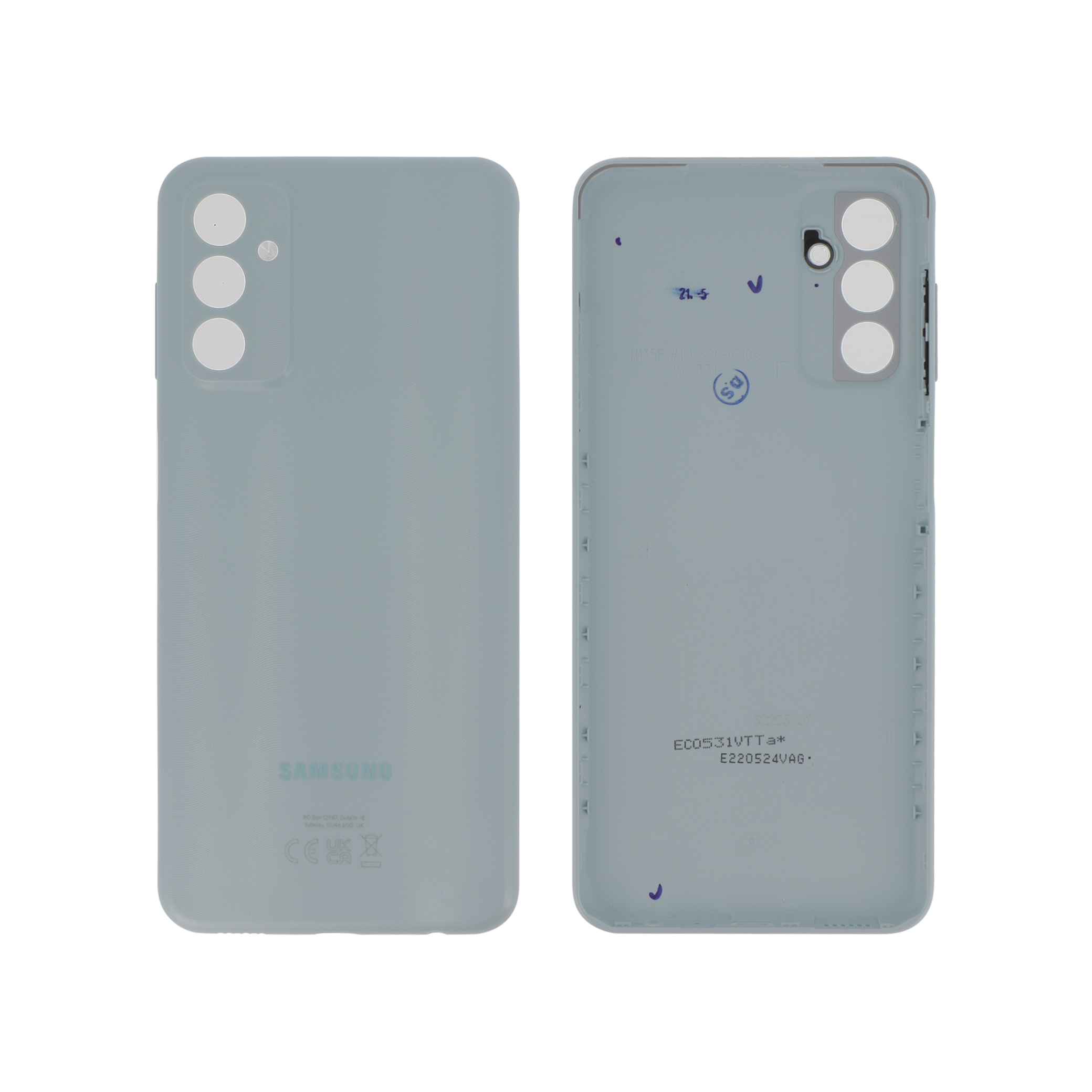 gh82-29055c-0000 Tampa Traseira para Galaxy M13 (M135F) Azul (SERVICE PACK) - Image 1