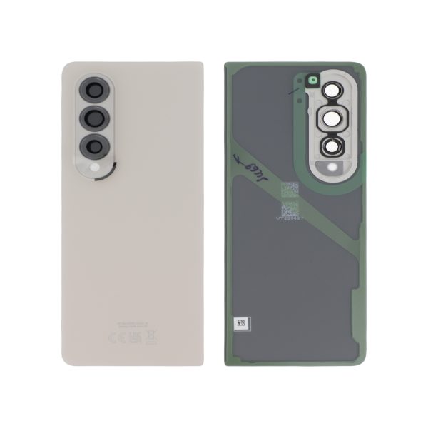 Tampa Traseira para Samsung Galaxy Z Fold4 (F936B) - Marfim (SERVICE PACK)