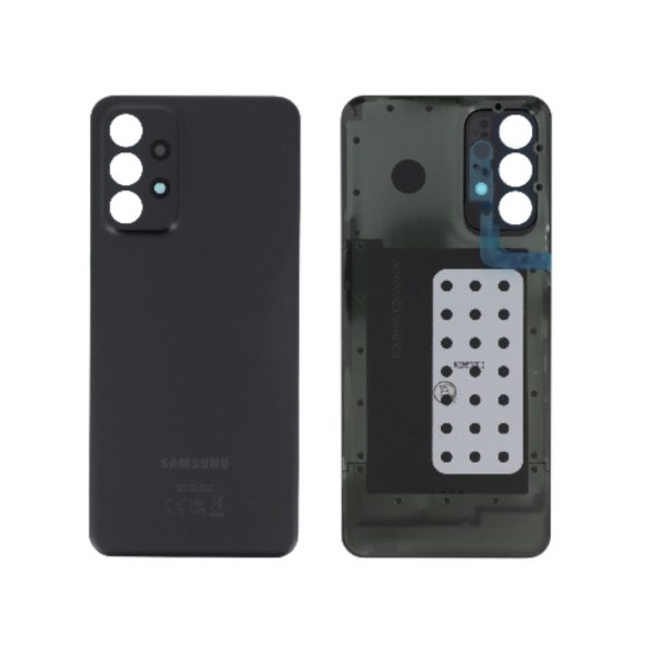 Tampa Traseira para Samsung Galaxy A23 5G (A236B) - Preta (SERVICE PACK)