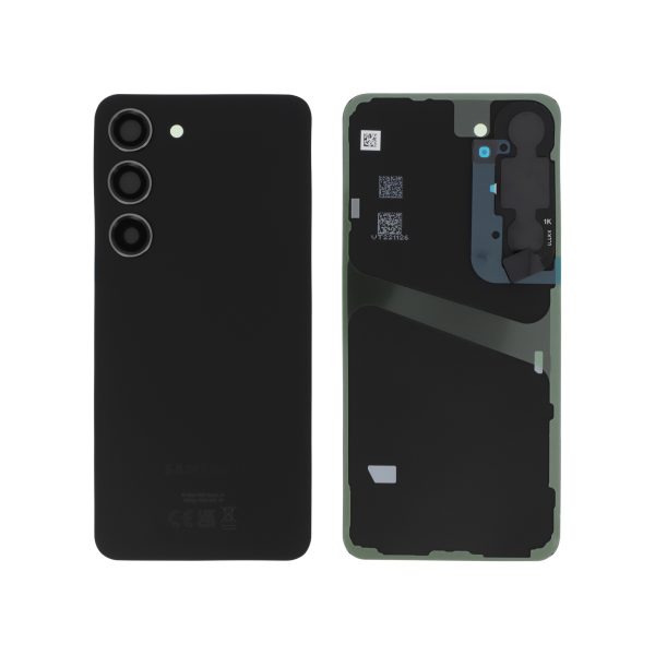 Tampa Traseira para Samsung Galaxy S23 Preta (SERVICE PACK)