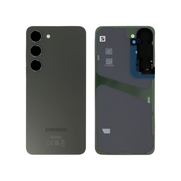 Tampa Traseira para Samsung Galaxy S23 - Verde (SERVICE PACK)