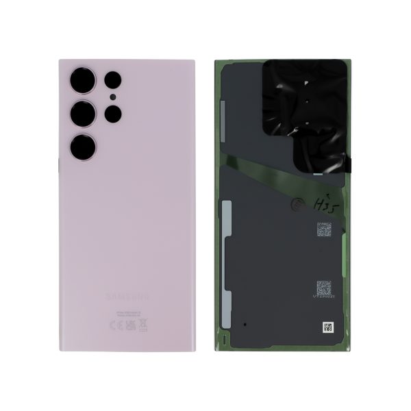 Tampa Traseira Lavanda para Samsung Galaxy S23 Ultra (SERVICE PACK)