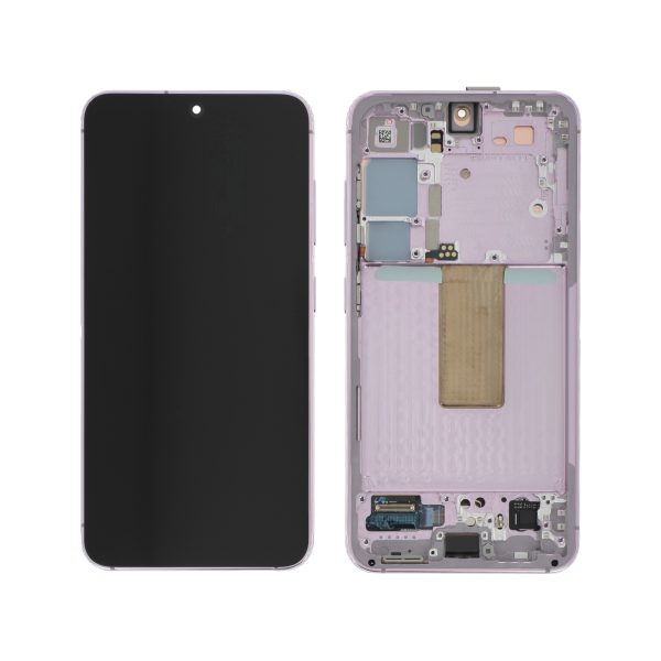 Ecrã Display Roxo para Samsung Galaxy S23 (S911B) (SERVICE PACK)